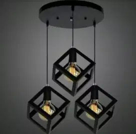 Lampu gantung 3 lampu