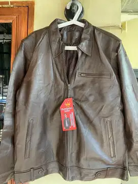 Jaket kulit asli 100% baru