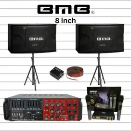 Paket Karaoke Murah BMB 8 inch Original