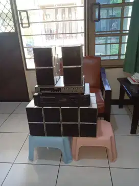 JUAL HOME THEATER MEREK AIWA, PIONEER, YAMAHA, & ANR