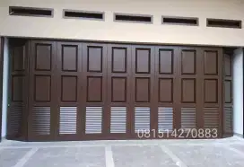 Pintu garasi besi sliding handerson KENS