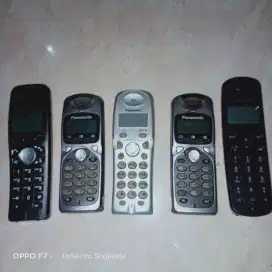 Telephone Cordless Panasonic & Sharp Minus