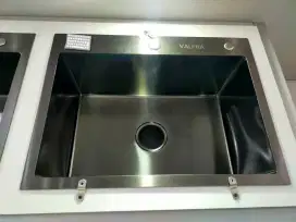 Kitchen Sink Valpra Wastafel Pencuci Piring VA-FE6045 BK