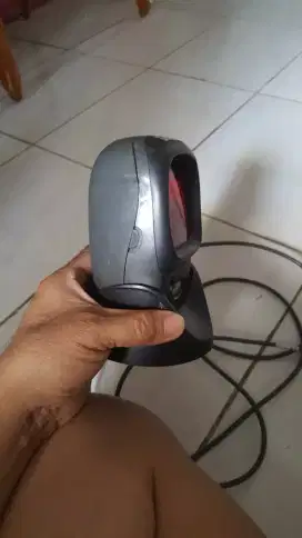 Scaner barcode duduk symbol second