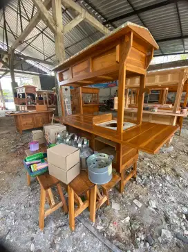 Gerobak angkringan murah berkualitas bisa bayar ditempat