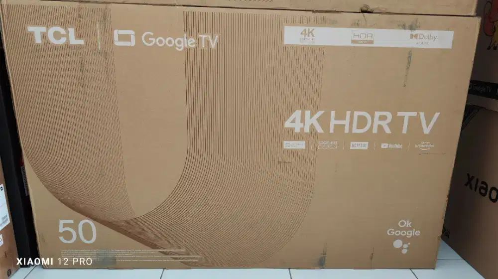 TCL TV 50 GOOGLE TV ANDROID 11 UHD 4K Dolby Digital Remote Voice