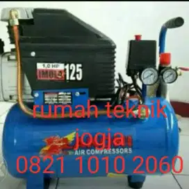 (rumah teknik jogja) kompresor listrik 1 hp, imola 125