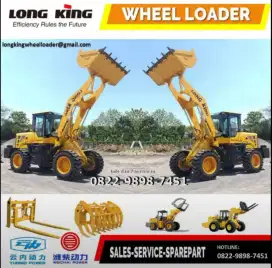 New Wheel Loader China Murah Tangguh Kapasitas 1 - 3 Kubik Ready Stock