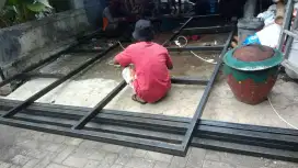 Kanopi,pagar,relling tangga