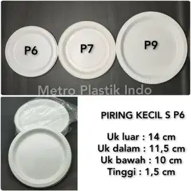 Piring plastik P6,P7,P9