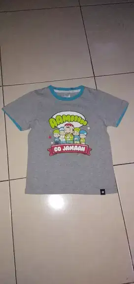 Kaos Anak Afra Kids Original size S. Mulus Nominus Like New