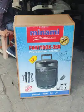 Promo!! Speaker Portable 15 inch Partybox 380