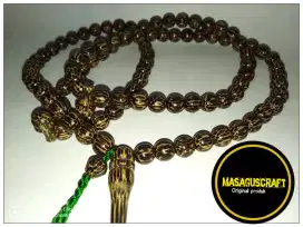 Tasbih kayu liwung isi 99 butir