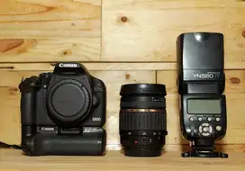 Canon EOS 500D Murah Mulus Komplit