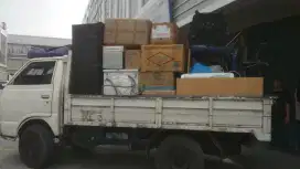 Jasa pindahan rumah kontrakan dengan engkel bak ( ada terpal )