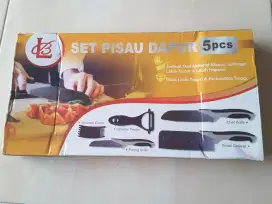 Set pisau dapur 5 pcs merk LB (Loyal Bosque)
