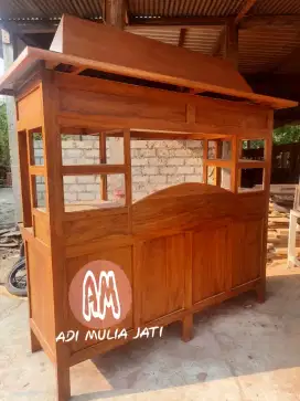 Gerobak bakso dan mie ayam joglo baru