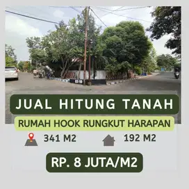 8jt an per meter??rumah hitung tanaha rungkut harapan row 3 mobil