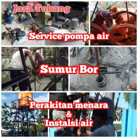 Jasa service mesin air & jasa Bor