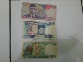 Uang kertas jadul / kuno