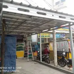 Kanopi, pintu lipat, pagar ralis, atap, plafon, renovasi dll