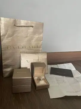 Cincin kawin nikah BVLGARI Bulgari sepasang