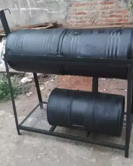 Panggangan pengasap daging smoker bbq