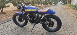 Yamaha Scorpio Cafe Racer 60th Anniversary Brat Style