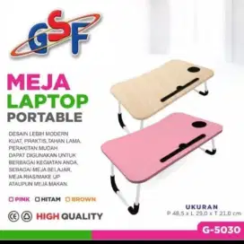 Meja Laptop Lipat Polos