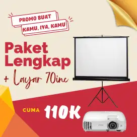 Sewa Proyektor LCD infocus scren layar lebar Bantul Jogja gunung kidul