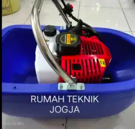(RUMAH TEKNIK JOGJA)Mesin apung utk menyirami lahan pertanian