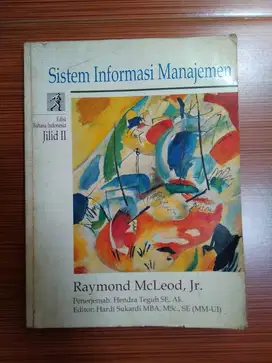 DIJUAL BUKU & SISTEM INFORMASI MANAJEMEN& EDISI BAHASA INDONESIA JILID