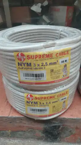 Kabel Listrik Supreme 3x2.5 mm @50m