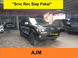 Toyota Fortuner G TRD Diesel Srvc Rec 2010 AT Hitam Terawat