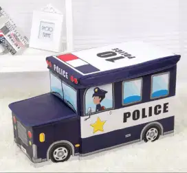 Storage Box Bis/ Bus/ Mobil Kotak Penyimpanan Mainan