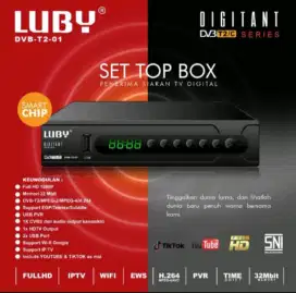 LUBY Set Top Box TV Digital Matrix-DVB T2C