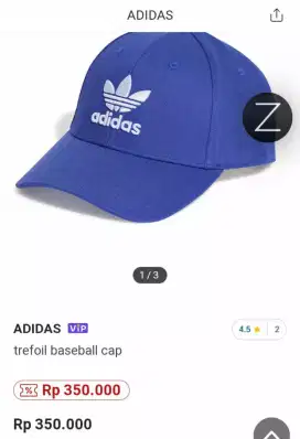 Topi Adidas Original Logo