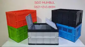 Foldable Industrial Basket Box Industri Lipat