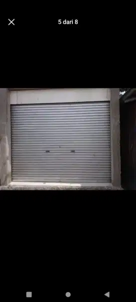 Folding gate rolling door