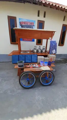 Gerobak roda angkringan murah berkualitas bayar dtempat