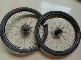 Wheelset Velg+Ban Merk Pacific ukuran 27