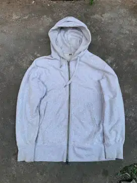 Zipphoodie Uniqlo grey