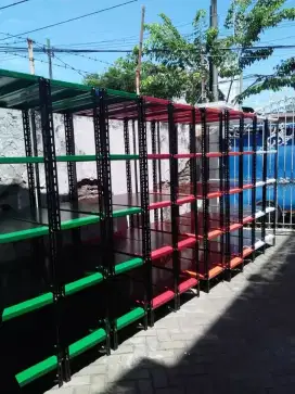 Rak besi susun 5, lokasi Malang Kota