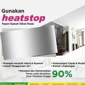 GYPSUM HEATSTOP JAYABOARD