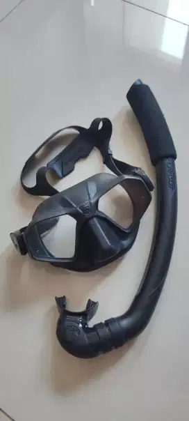 Mask ÷ Snorkle Diving / Freedive Sporasub Piranha