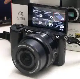 Kamera Mirrorless Sony Alpha A5100 Black Noir