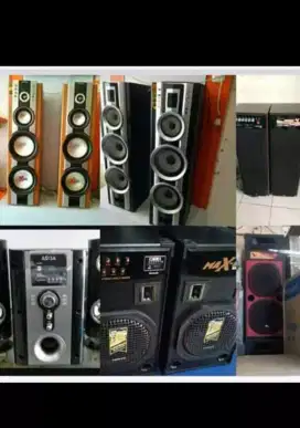 Saya beli Barang bekas speaker sound tv anda dll