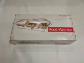 Food warmer marinex Brazil prasmanan 3 wadah