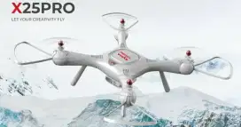Drone Syma X25 Pro WIFI FPV GPS Mode 720P Kamera HD