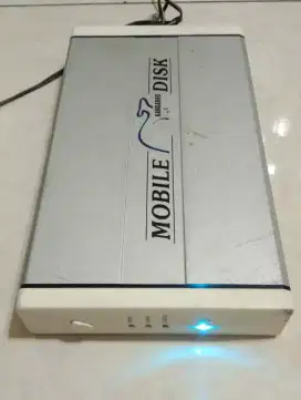 Hardisk eksternal USB , hdd Seagate SATA 160 GB.